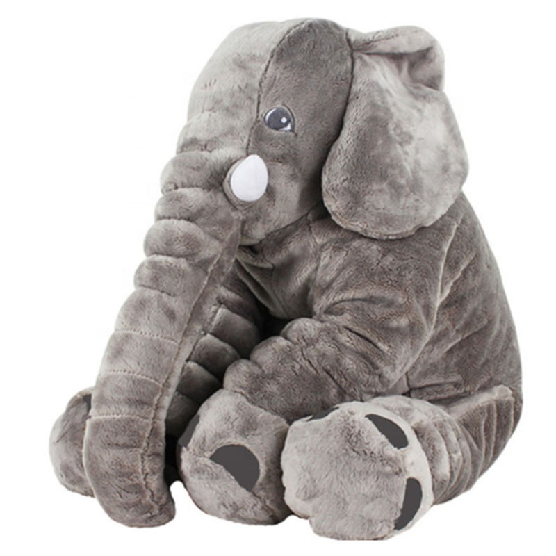 Customized soothing hug elephant plush toys, simulated elephant cushions, office midday rest headrests pic 1