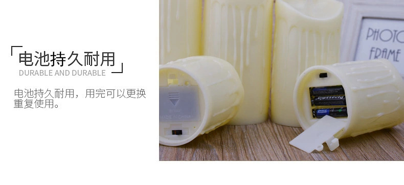 led swing remote control electronic candle, concert stage performance, wedding murder mystery game simulation decoration, atmosphere props pic 5