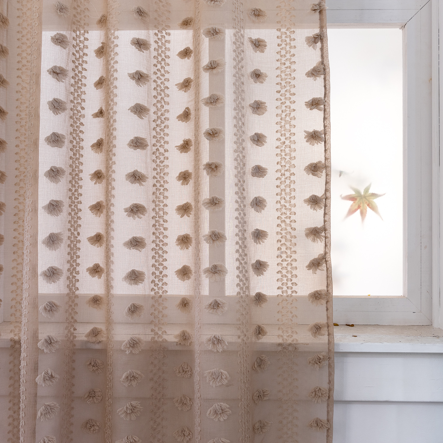 Cross-border best-selling Instagram influencer finished yellow niche light and thin window screen for living rooms and bedrooms. Manufacturer pic 80