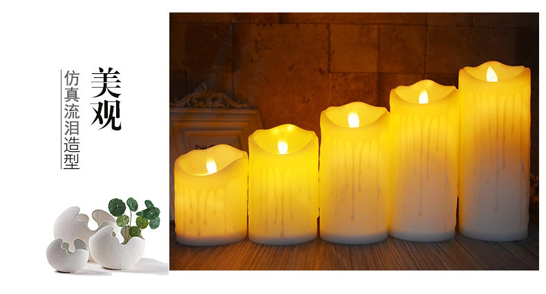 led swing remote control electronic candle, concert stage performance, wedding murder mystery game simulation decoration, atmosphere props pic 8