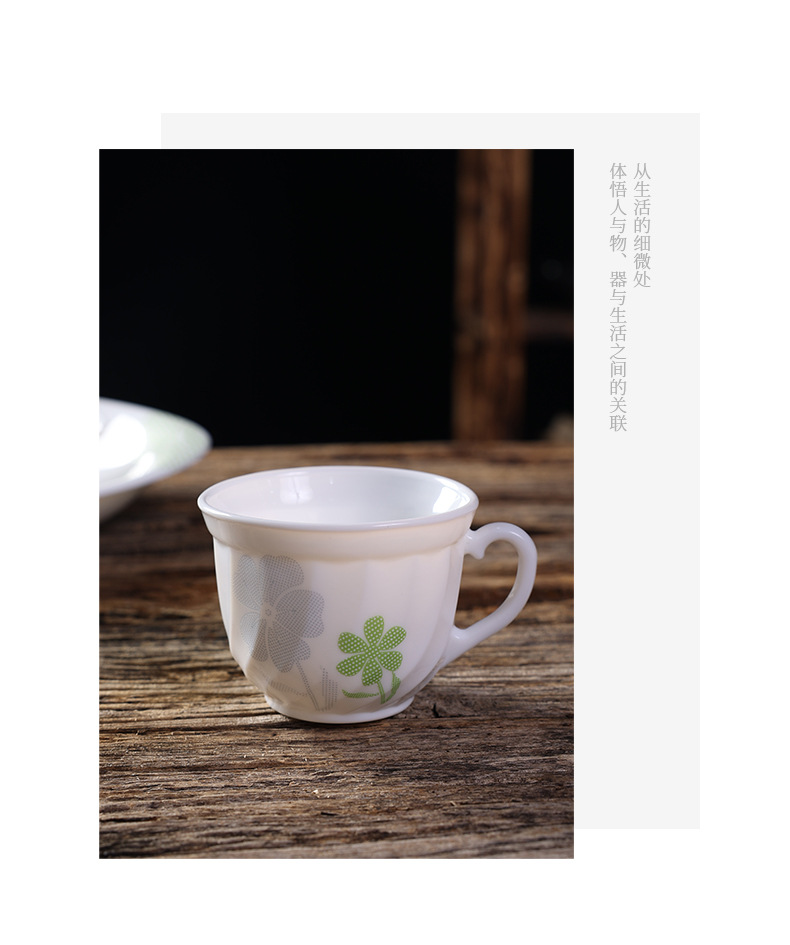 白玉玻璃瓷清雅世界翻方系列钢化玻璃翻边方盘方碗零毛孔易清餐具详情8