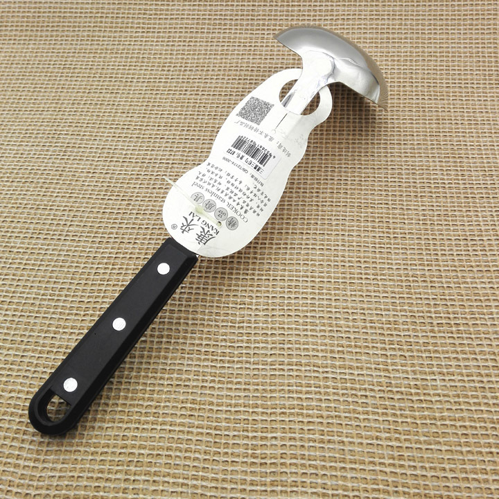 L1324 8722#加厚不锈钢锅勺 汤勺 炊具 厨房烹饪工具 义乌10元店详情5