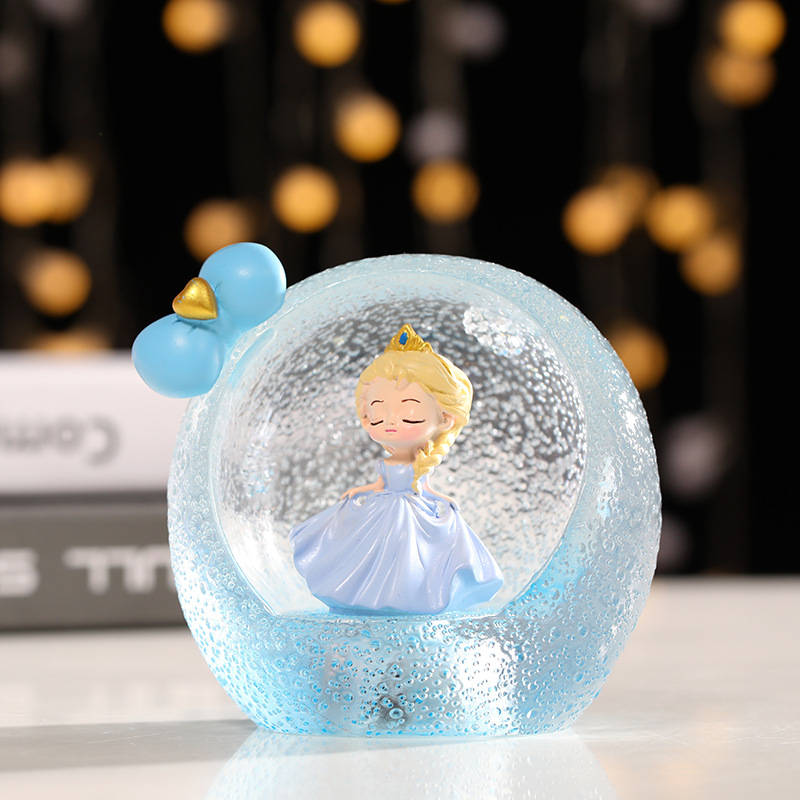 Wholesale of creative new gradient color Magic Princess star lights, girlish heart luminous night lights decorative gifts pic 11