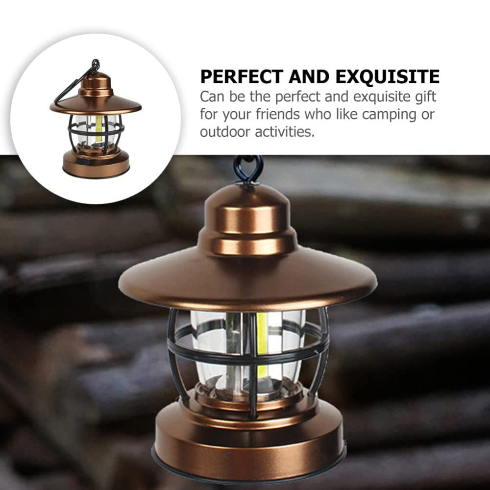 Direct sales from the manufacturer of LED retro camping tent lights, cross-border battery type camping portable emergency lights and outdoor lighting fixtures pic 5