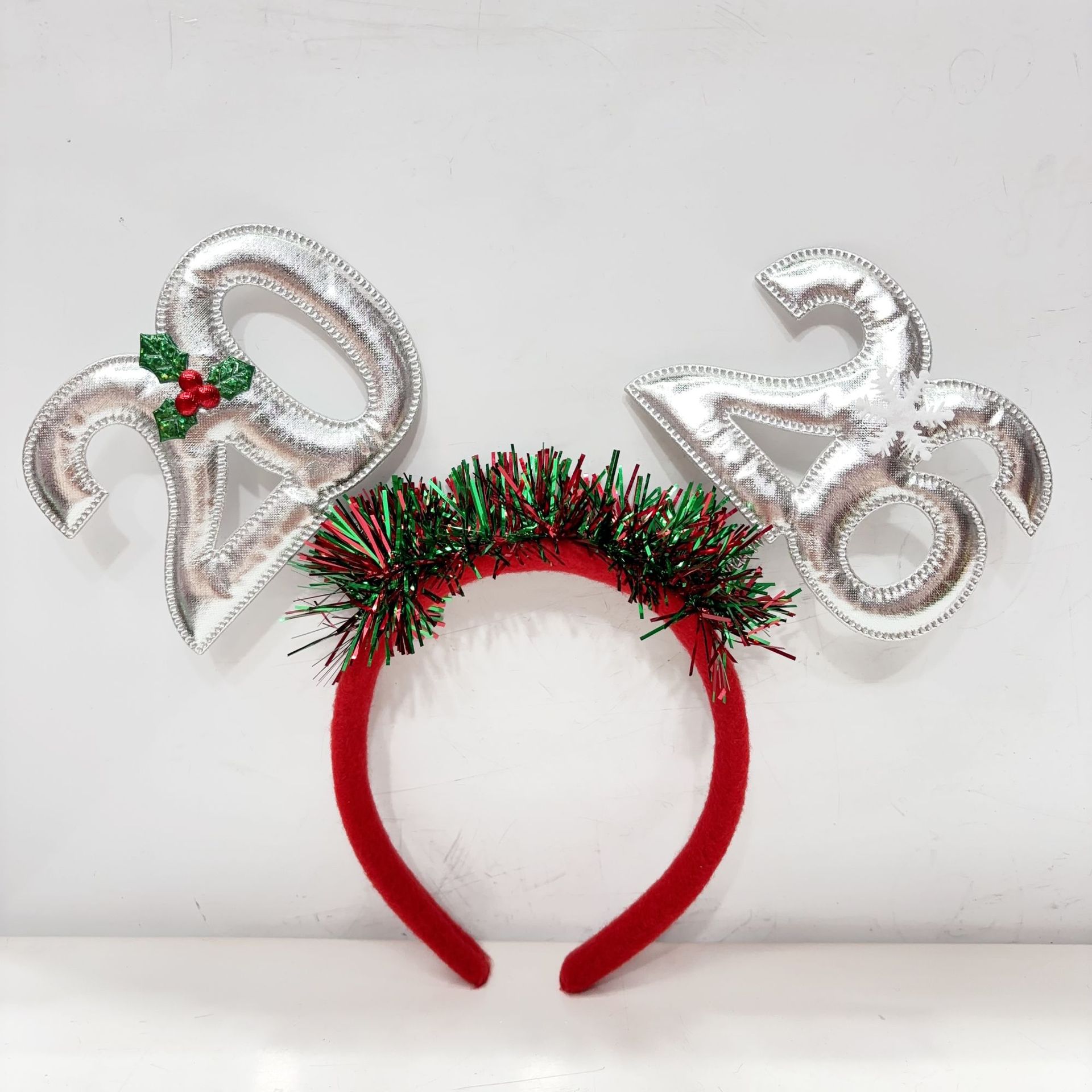 New Year's Eve 2026 Digital weight gain, glitter, colorful headbands, bar carnival, party, gathering props, headwear pic 8