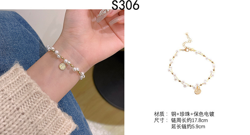 ins风珍珠手链女生复古小众气质串珠手串高级感情侣闺蜜手饰批发详情13