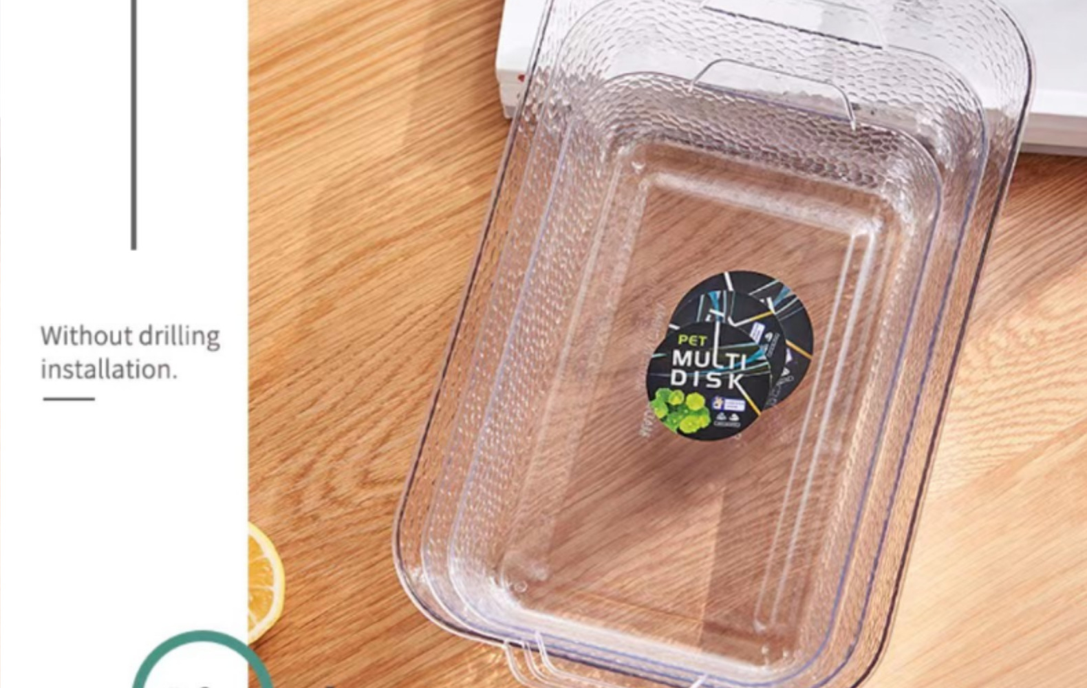 米粒风北欧风格 PET盘子 家用水果透明盘子 颜色 款式齐全详情4