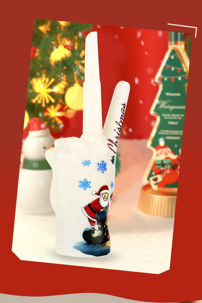 跨境儿童玩具圣诞手指趣味解压伸缩圣诞节搞怪创意玩具万圣节礼物详情10