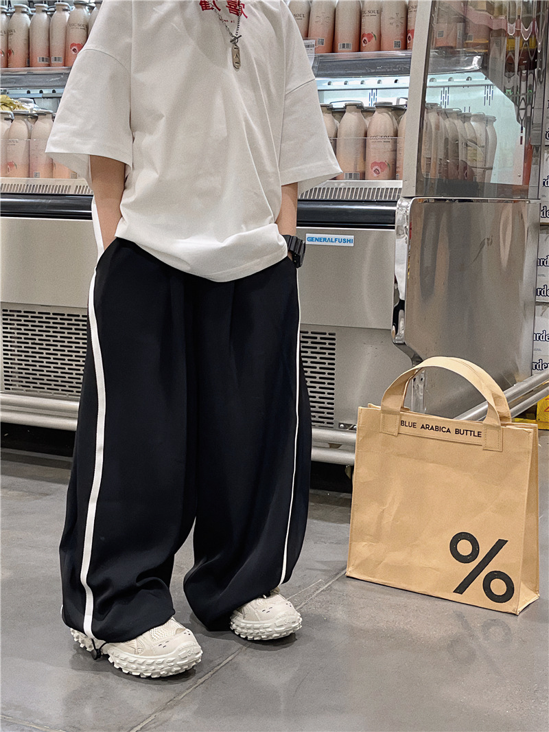 宝多童装男童夏季防蚊裤2023新款儿童薄款男孩夏天运动裤长裤潮牌详情6