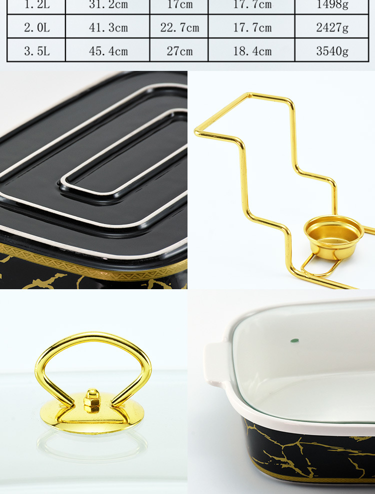 Cross-border supply square ceramic dining stove, suitable for hotel restaurants, novel self-service alcohol dining stove, self-service fast food stove, alcohol hot pot, alcohol stove, portable alcohol hot pot dining stove for restaurant buffets pic 6