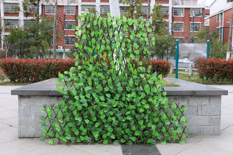 Artificial fence guardrail net, artificial grass fence net, artificial plant leaf fence, artificial rattan fence, artificial flower, artificial lawn, artificial tree, artificial rattan, artificial flower, artificial green pic 17