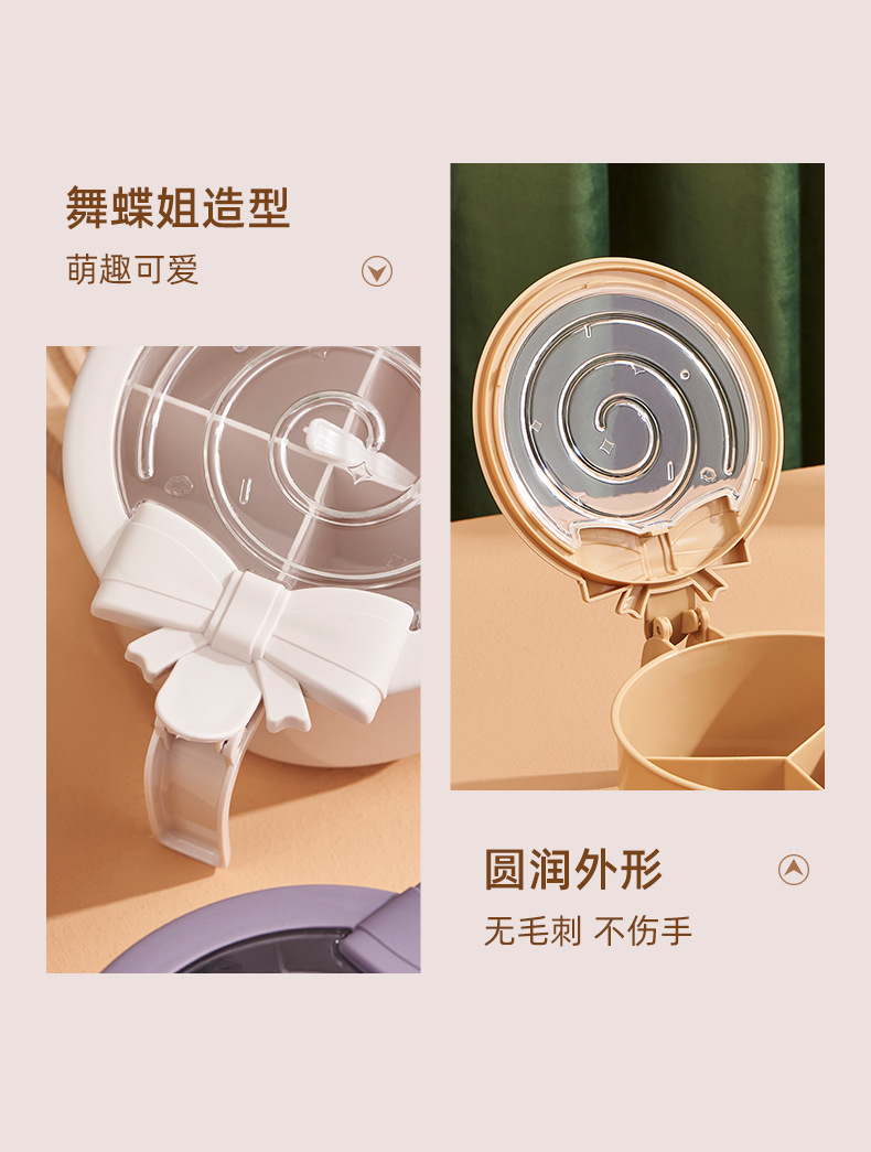 2021 New creative covered seasoning storage box, lollipop seasoning box, seasoning jar, kitchen divided style seasoning jar pic 7