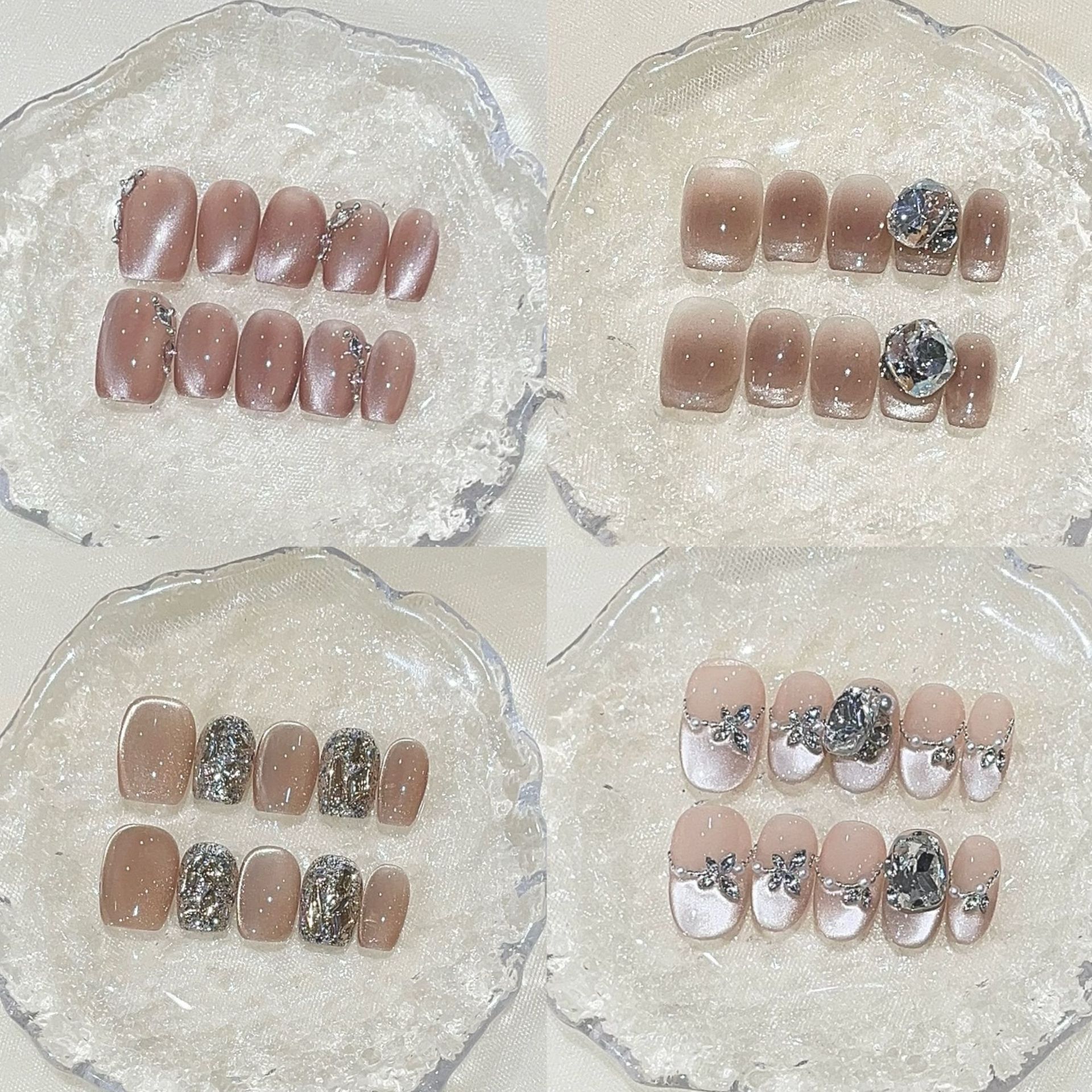 【 Daily Short Nails Series 】 A collection of daily short nails worn by hand from Taoxi Li Nail Salon pic 2