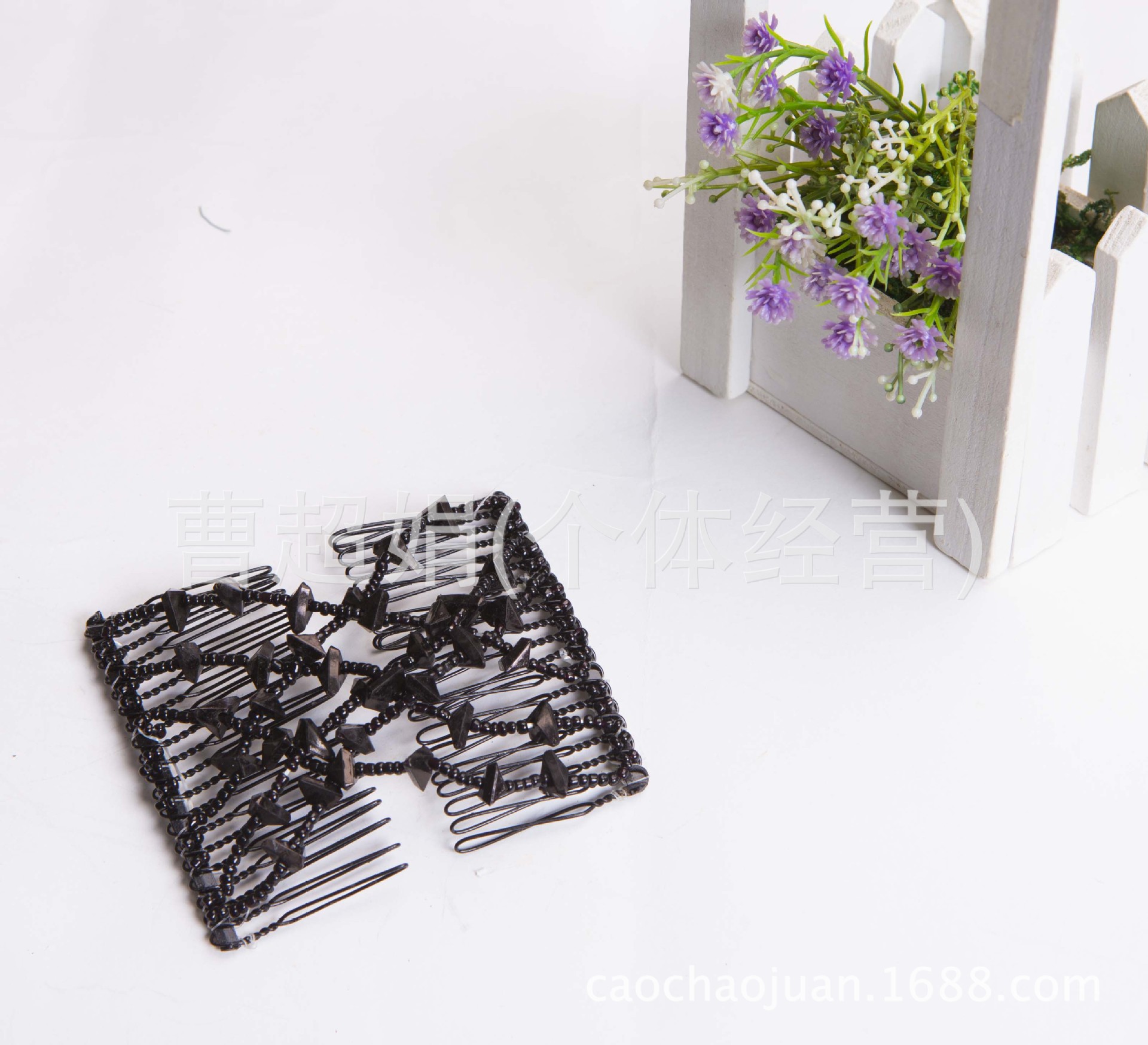 New magic beaded hair accessories, hair combs, hair perches, hair clips, headwear, hair combs, wholesale 2-yuan store supply, factory direct pic 5