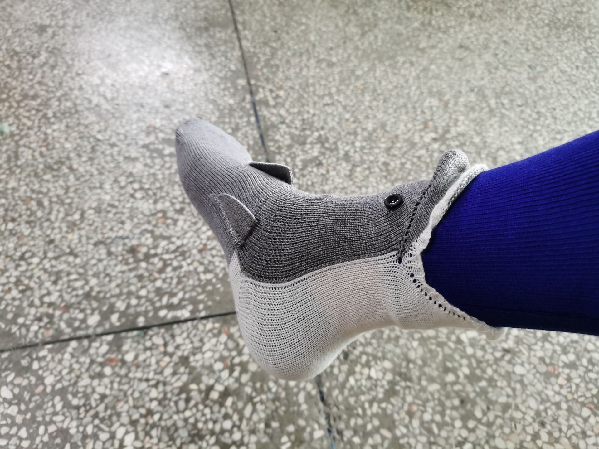 Hot items in stock: Knit Crocodile Socks, Christmas knitted crocodile socks, Shark socks, floor warm socks pic 3
