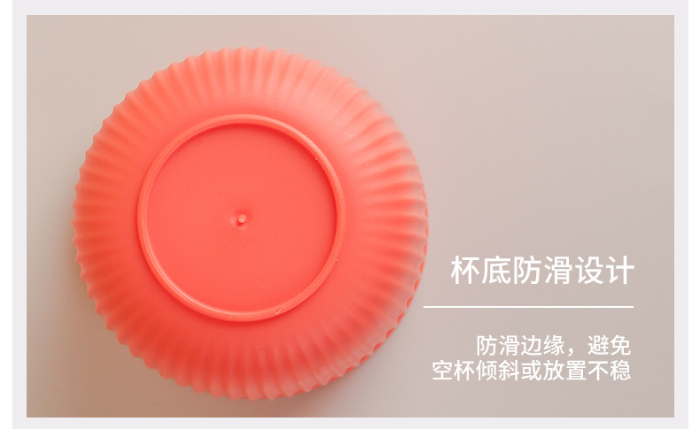 Taza de grano vertical pp de trigo alto nivel de apariencia tazas de agua caseras engrosadas tazas de plástico ecológicas tazas de enjuague simples tazas de tocador al por mayor pic 11