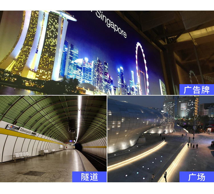 工厂私模LED投光灯100w200w300w400w中高杆灯专用压铸灯头详情14