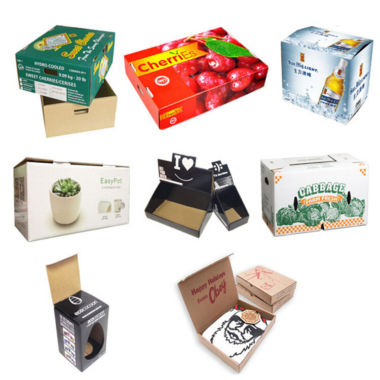 The manufacturer prints high-end 6-bottle wine boxes, mini wine boxes, beer boxes, foldable portable corrugated paper boxes pic 49