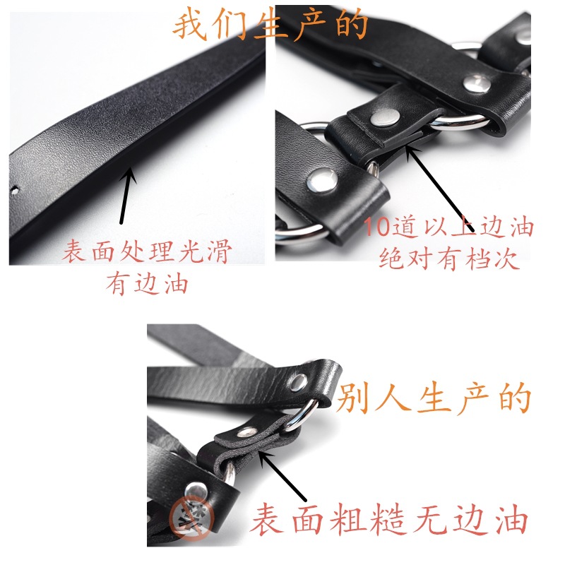 2018 original Darkpunk, a versatile and trendy restraint belt and leg loop for street dance and nightclub performances pic 14