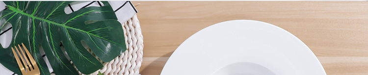 意面盘子专用草帽盘意大利面餐盘蔬菜沙拉盘汤盘法式早餐盘餐厅用详情10