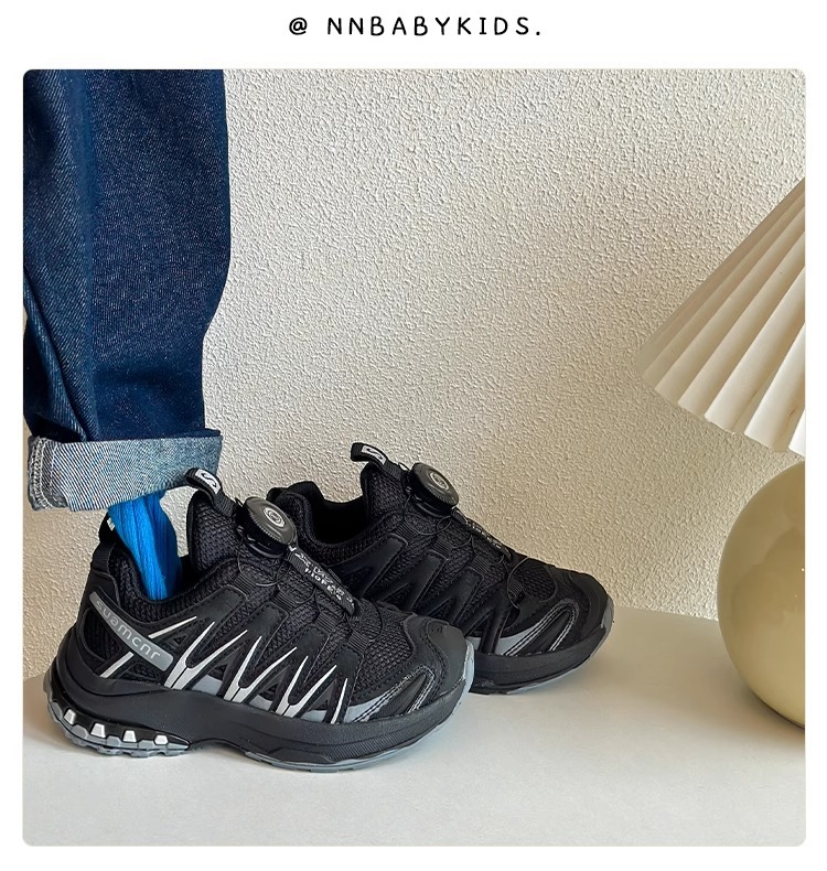 童库兔韩版旋转纽扣童鞋2024春款儿童运动鞋男女童轻便跑步亲子鞋详情11