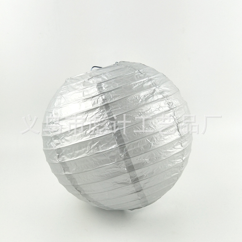Wholesale white paper lanterns for the Mid-Autumn and Spring Festival, folding, handcrafted round paper lanterns, wedding and festive decorations pic 58