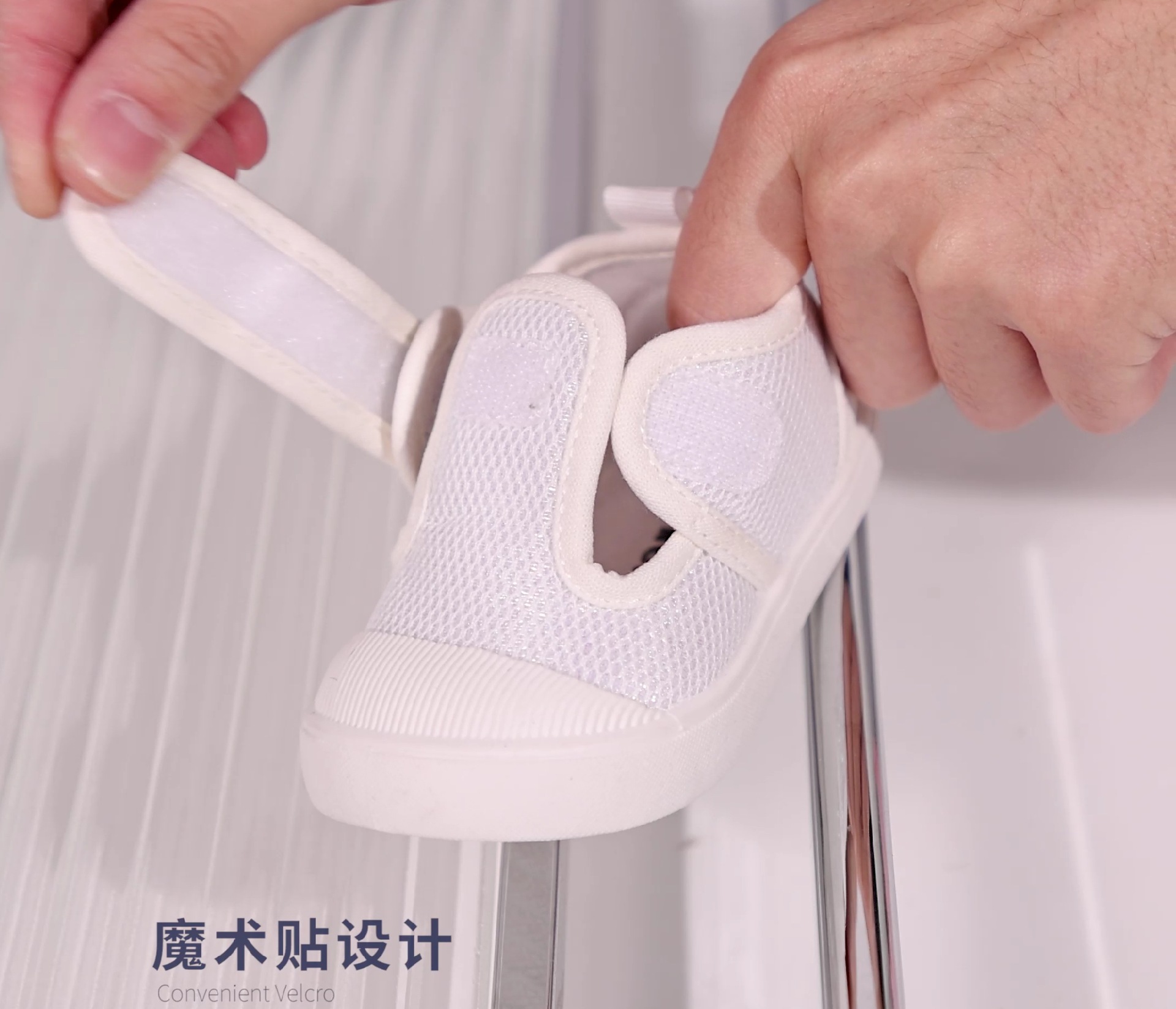 宝宝学步鞋夏季女童鞋魔术贴休闲透气网面凉鞋软底儿童室内鞋代发详情5