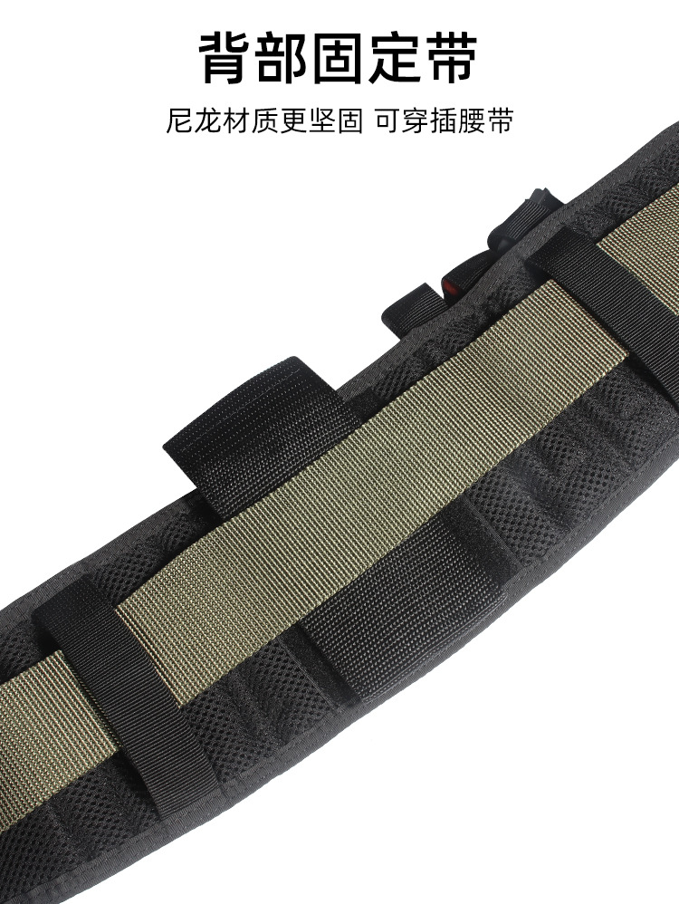 枪套透气便携户外战术腰封跨境热采腰带枪包隐形快拔枪套详情7