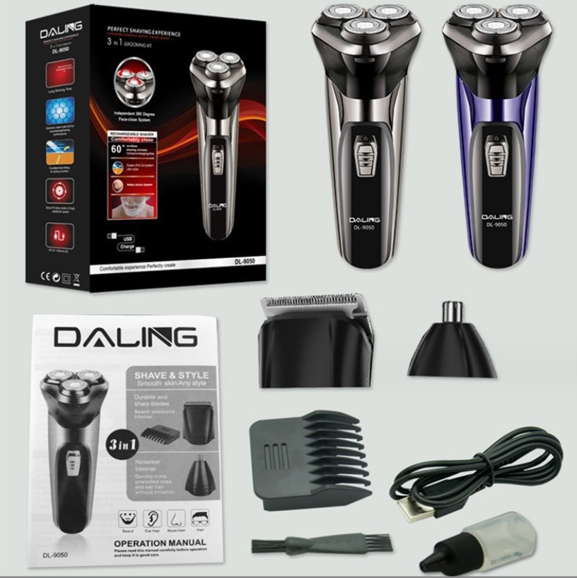 New multi-functional electric shaver and three-in-one floating razor pic 2