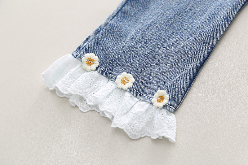 韩版童装新款秋装女童针织马甲三件套秋季泡泡袖儿童长袖套装衣服详情18