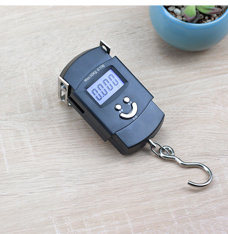 Wholesale high-precision electronic scales, portable hand-held scales, luggage hooks, spring scales, fishing hand-held scales, food gram scales pic 3