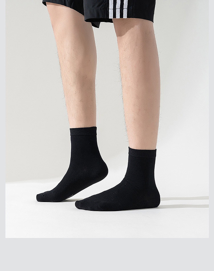 袜子男艾草香薰防臭袜礼盒装商务中筒袜吸汗透气短筒棉袜代发详情14