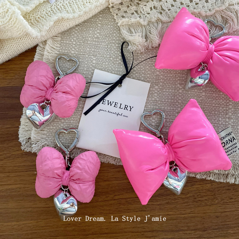 A new high-quality black polka dot heart-shaped bow headband from South Korea, sweet and fashionable headband, versatile hair accessory pic 7