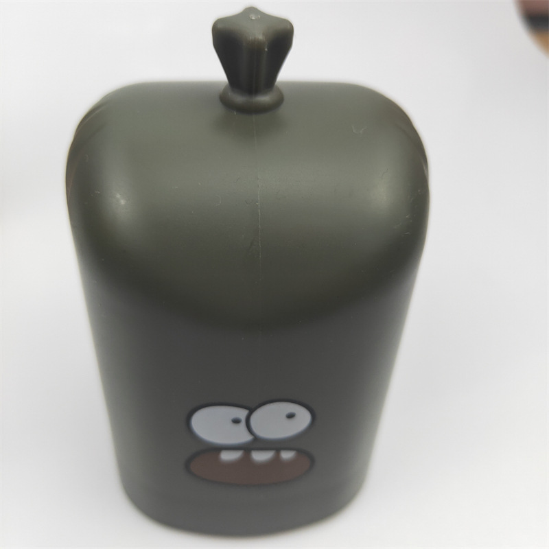 Wholesale of cute two-color toothbrushing cups, student dormitory toothbrush boxes, plastic mouthwash cups, and portable toothbrush cups pic 12