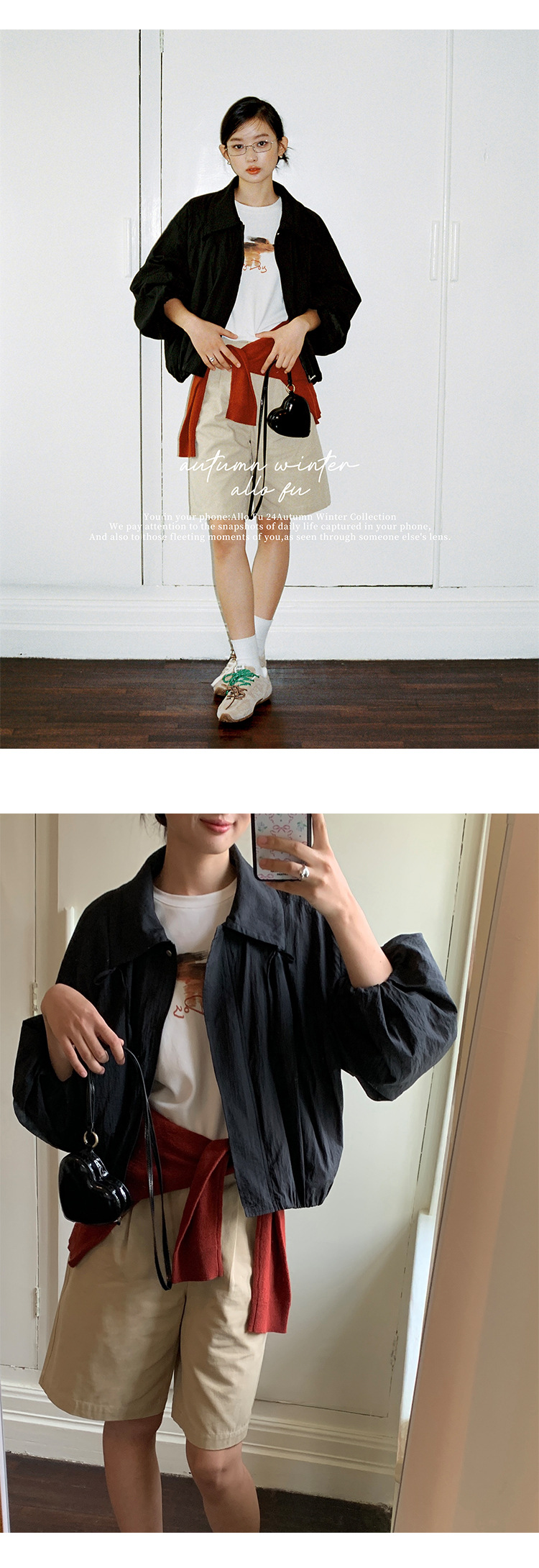 Short-sleeved T-shirt for women in the early autumn of 2024, with a loose, round neck and a simple, slimming design featuring a puppy print pic 12