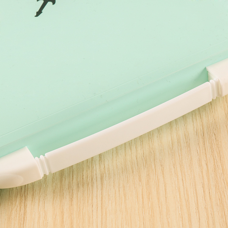 The manufacturer supplies 5-compartment organ bags, A4 student test paper and material storage clips, plastic snap file hand-held storage bags pic 15