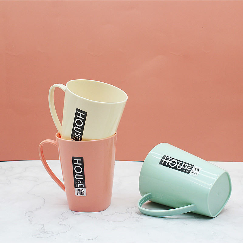 Wholesale of simple ins mouthwash cups with handles, couple student dormitory washbasin cups, toothpick cups, and simple brushing cups pic 14