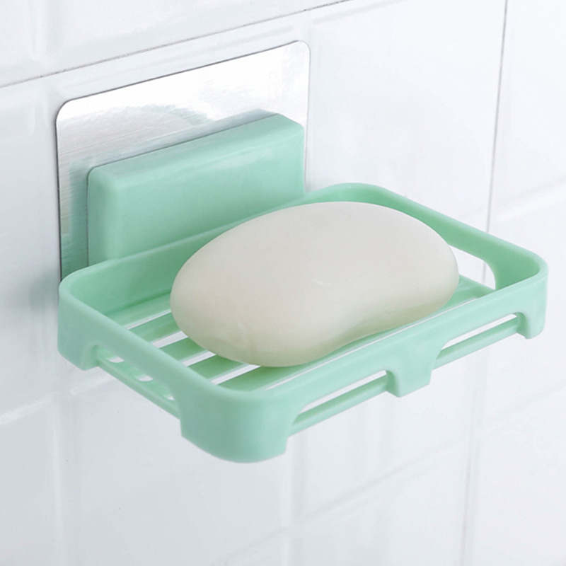 Wall-mounted soap box without perforating suction cups pic 5