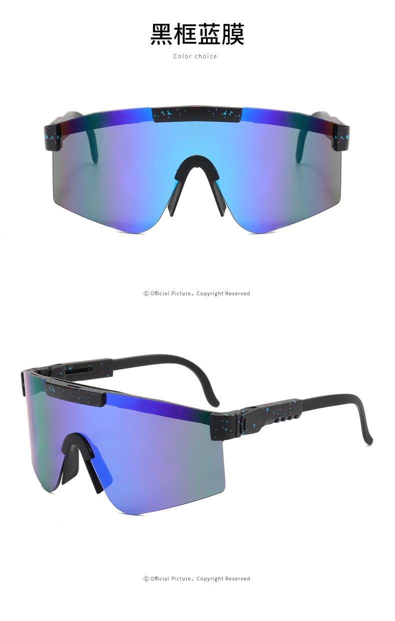 Wholesale of new cross-border outdoor sports sunglasses for women from Europe and America, anti-ultraviolet sunglasses for men pic 60