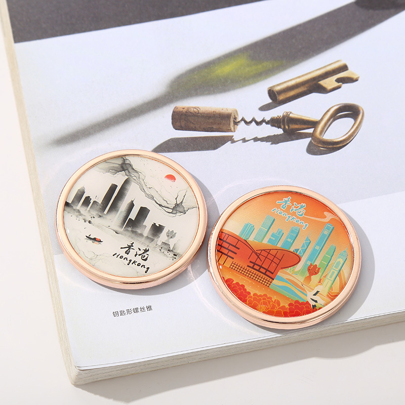 广州城市建筑风景冰箱贴金属文创旅游纪念品景区小蛮腰商务伴手礼详情2