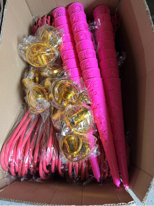 Direct sales manufacturer cross-border wedding and wedding scene wedding baskets, iron baskets, flower baskets, wedding flower stands, welcome baskets, aisle flower baskets pic 35