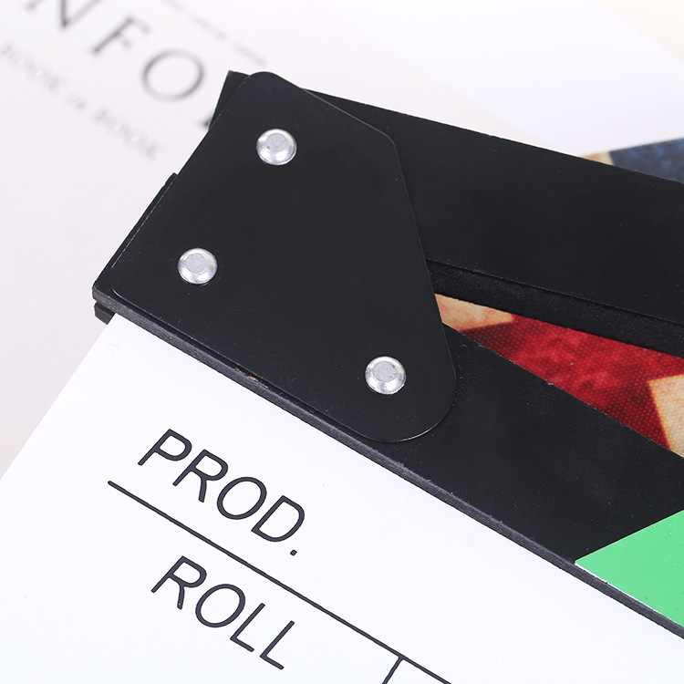 zakka creative wooden production board, director board, movie board, and wooden shooting props and ornaments pic 20