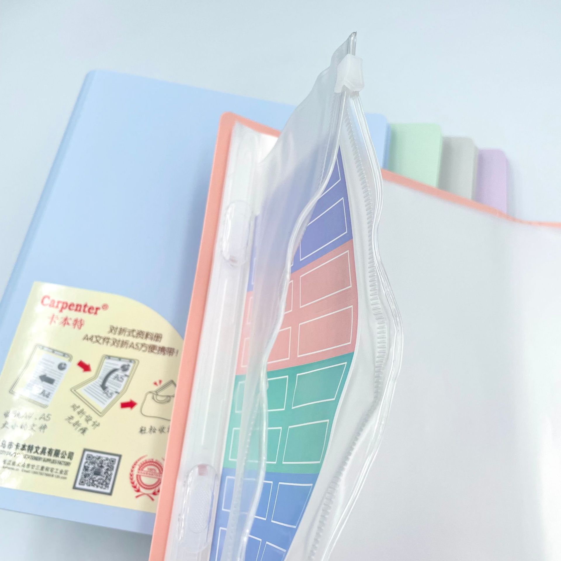 Folded A4/A5 student test paper book and pregnancy checkup form. Business materials. Easy to carry. Waterproof and environmentally friendly pic 15