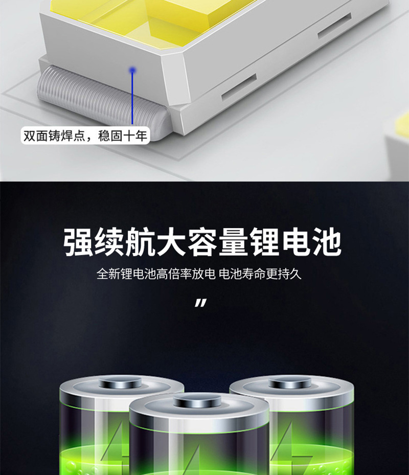 跨境专供 太阳能路灯  太阳能照明灯 户外庭院灯 人体感应防水详情9