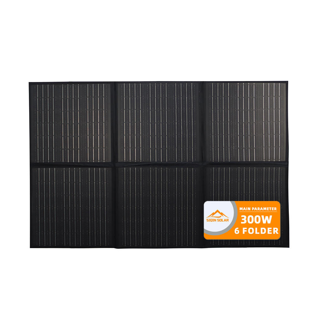 Rv solar panel charging pack, outdoor power supply 300W, folding solar panel 12V, 18V, 24V, 36V all available pic 1