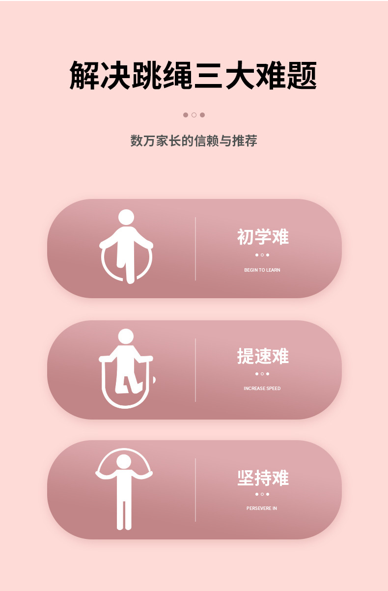竞速跳绳运动成人男女学生儿童中学健身锻炼器材专业专用绳子批发详情7