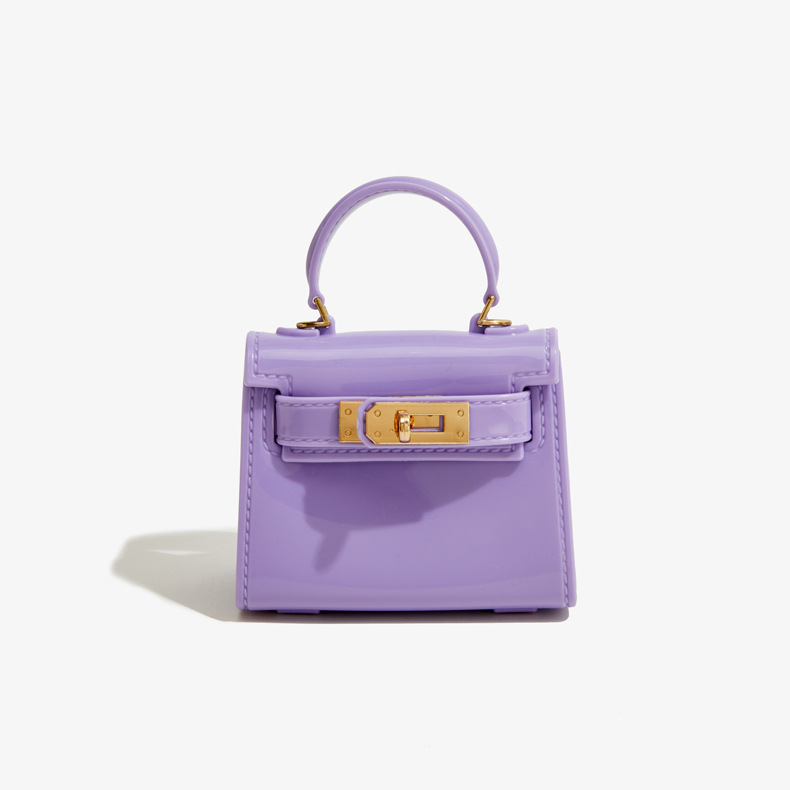 糖果小包小方块PVC芭比果冻包时尚百搭晚宴包耐脏易洗女手提包链条斜挎包详情14