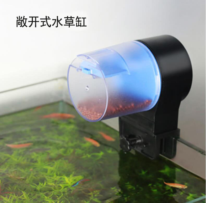 Fish tank feeder, automatic fish tank feeding device for koi and goldfish, intelligent timed fish feeding machine for aquariums pic 5