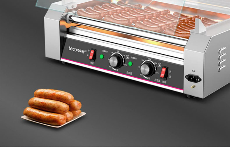 Lechuang sausage roasting machine, commercial sausage roasting machine, household mini small hot dog roasting machine, fully automatic sausage roasting machine pic 42