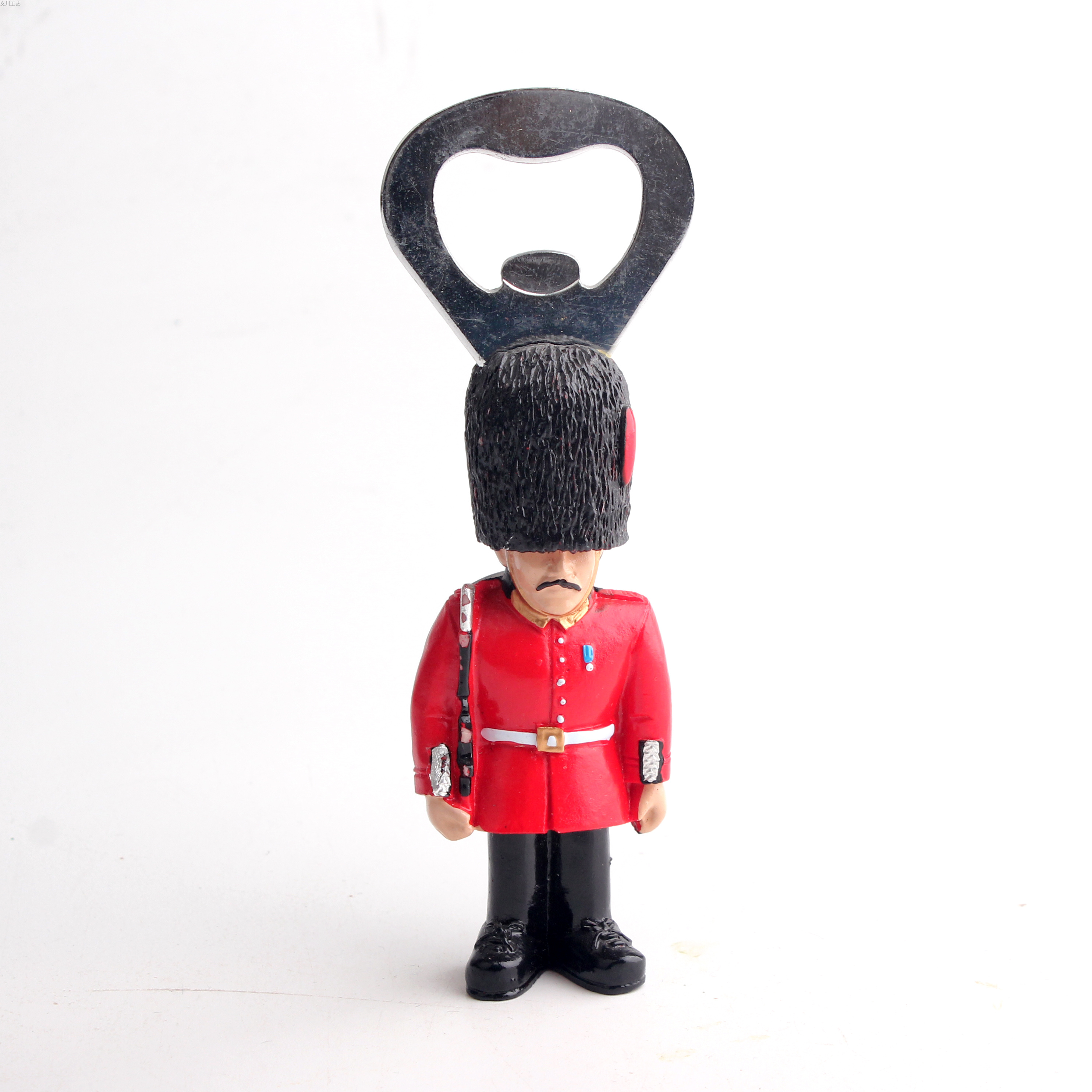 厂家现货直销 树脂英国伦敦士兵造型开瓶器冰箱贴两用 英国旅游纪念品批发详情4